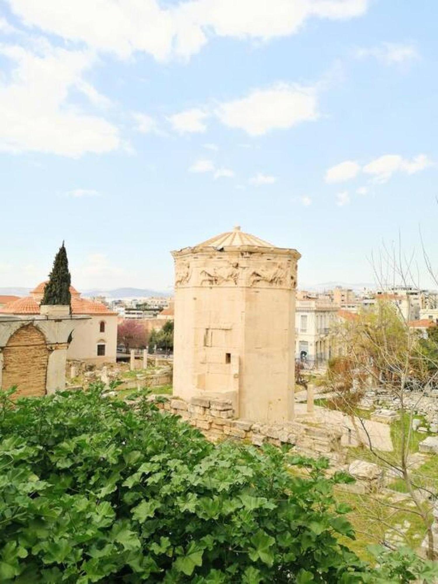 Magnificent Apartment In Plaka Aten Exteriör bild